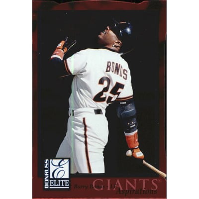1998 Donruss Elite Aspirations #16 Barry Bonds