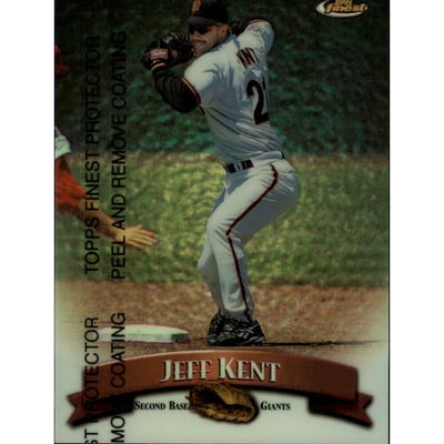 1998 Finest Refractors #87 Jeff Kent