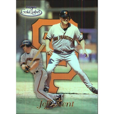 1999 Topps Gold Label Class 2 Black #13 Jeff Kent