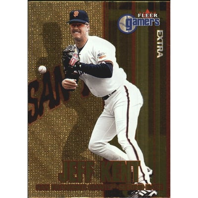 2000 Fleer Gamers Extra #18 Jeff Kent