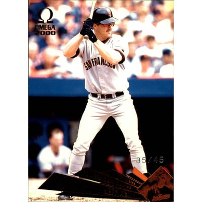 2000 Pacific Omega Copper #128 Jeff Kent
