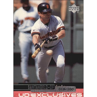 2000 Upper Deck Exclusives Silver #224 F.P. Santangelo