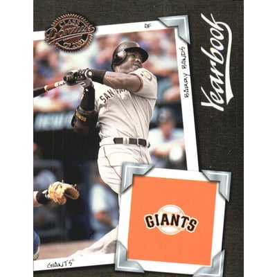 2001 Donruss Class of 2001 Yearbook #YB1 Barry Bonds