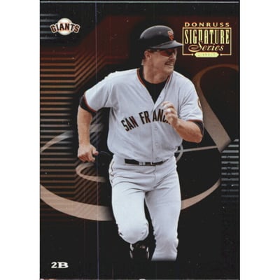 2001 Donruss Signature Series Proofs #42 Jeff Kent