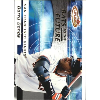 2001 Fleer Futures Bats to the Future #BF20 Barry Bonds
