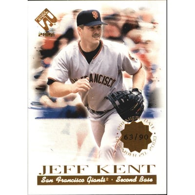 2001 Private Stock Premiere Date #107 Jeff Kent