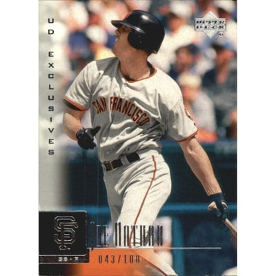 2001 Upper Deck Exclusives Silver #209 Joe Nathan
