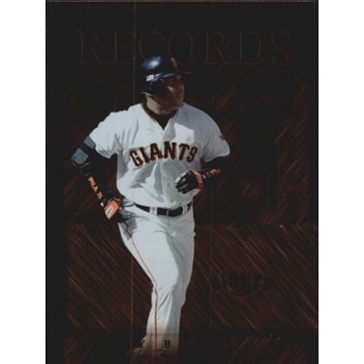 2002 Donruss Best of Fan Club Records #R2 Barry Bonds BB
