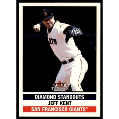 2002 Fleer Tradition Update Glossy #U281 Jeff Kent DS