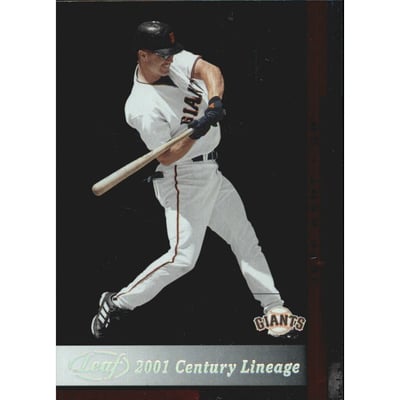 2002 Leaf Lineage Century #138 Jeff Kent 01