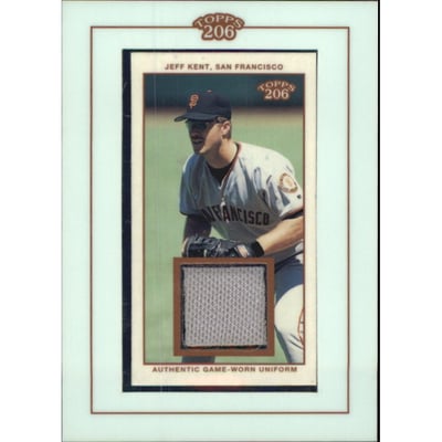 2002 Topps 206 Relics #JK Jeff Kent Uni B2