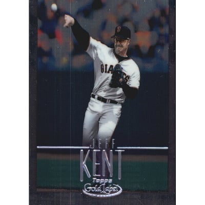 2002 Topps Gold Label Class 2 Platinum #176 Jeff Kent