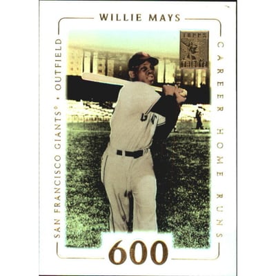 2002 Topps Tribute #7 Willie Mays