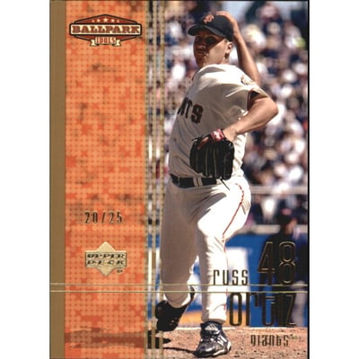 2002 Upper Deck Ballpark Idols Gold #152 Russ Ortiz