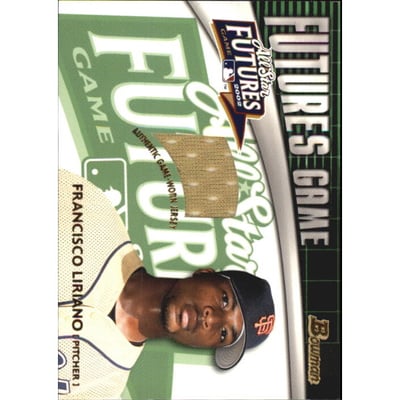 2003 Bowman Futures Game Gear Jersey Relics #FL Francisco Liriano
