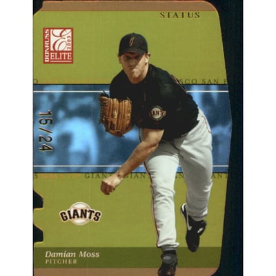 2003 Donruss Elite Status Gold #153 Damian Moss