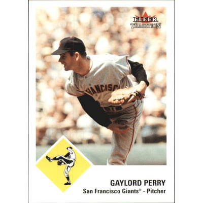 2003 Fleer Tradition Glossy #84 Gaylord Perry ML