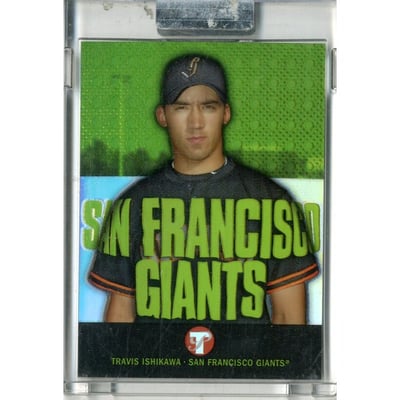 2003 Topps Pristine Refractors #141 Travis Ishikawa U