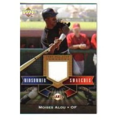 2005 UD All-Star Classics Midsummer Swatches #MA Moises Alou Jsy