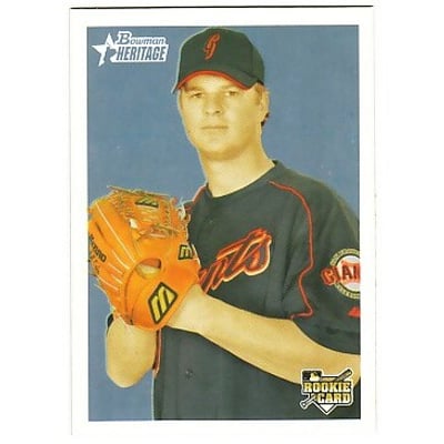 2006 Bowman Heritage #298 Matt Cain SP (RC)