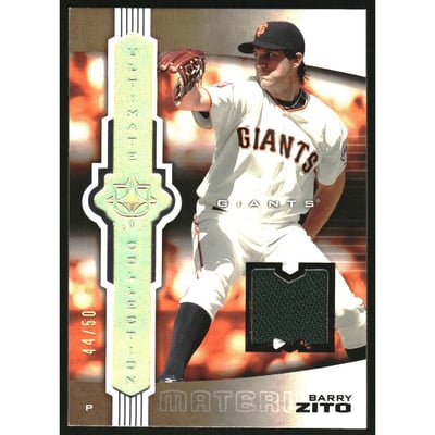 2007 Ultimate Collection Jerseys #44 Barry Zito/50
