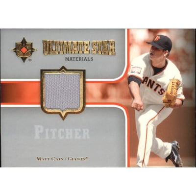 2007 Ultimate Collection Ultimate Star Materials #MA Matt Cain