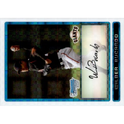2009 Bowman Chrome Prospects X-Fractors #BCP54 Wilber Bucardo