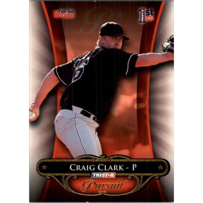 2010 TRISTAR Pursuit Gold #137 Craig Clark