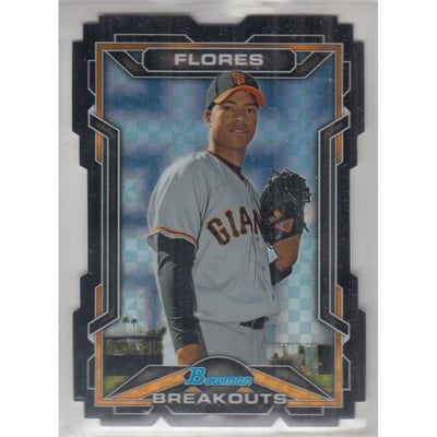 2013 Bowman Draft Scout Breakouts Die-Cuts X-Fractors #KF Kendry Flores