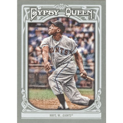 2013 Topps Gypsy Queen #340 Willie Mays SP