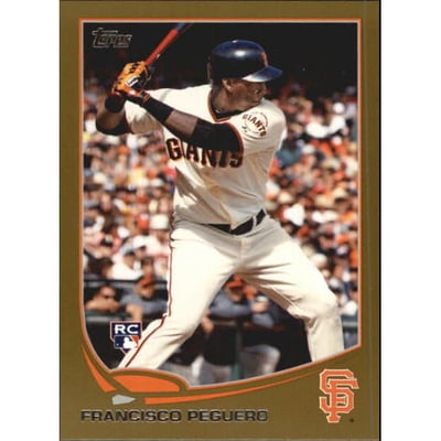 2013 Topps Mini Gold #564 Francisco Peguero