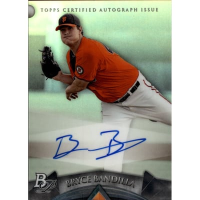 2014 Bowman Platinum Prospect Autographs #APBB Bryce Bandilla