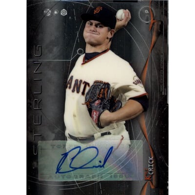 2014 Bowman Sterling Prospect Autographs #BSPAKC Kyle Crick