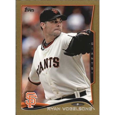 2014 Topps Mini Gold #267 Ryan Vogelsong