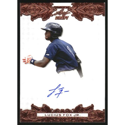 2015 Leaf Ultimate Draft #BALF1 Lucius Fox Jr.