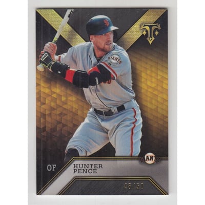 2016 Topps Triple Threads Onyx #73 Hunter Pence