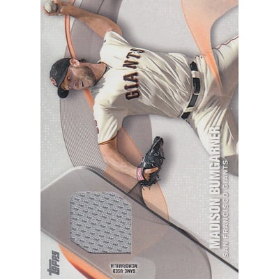 2017 Topps Major League Materials #MLMMBU Madison Bumgarner
