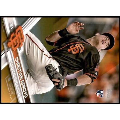 2017 Topps Update 5x7 Gold #US25 Christian Arroyo