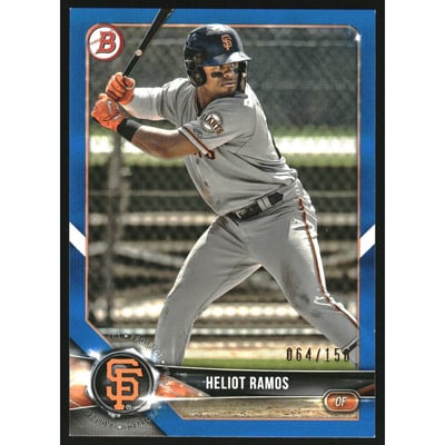 2018 Bowman Draft Blue #BD133 Heliot Ramos