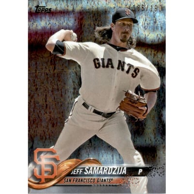 2018 Topps Factory Set Foilboard #274 Jeff Samardzija