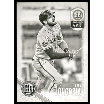 2018 Topps Gypsy Queen Black and White #197 Evan Longoria