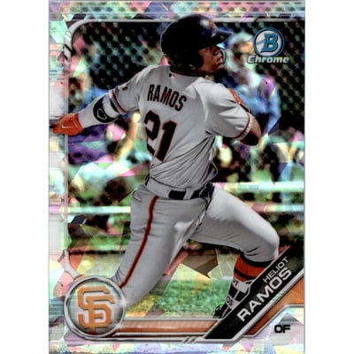 2019 Bowman Chrome Prospects Atomic Refractors #BCP83 Heliot Ramos