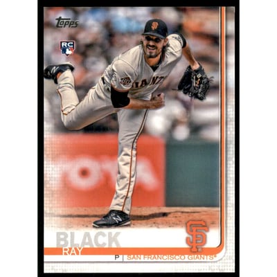 2019 Topps Advanced Stats #333 Ray Black