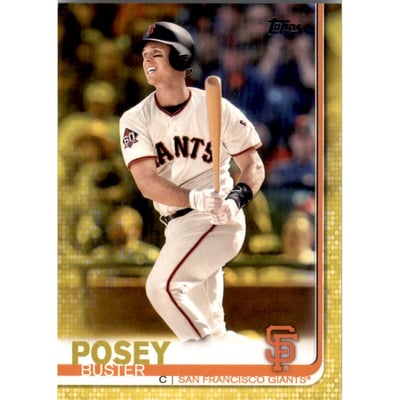 2019 Topps Walgreens Yellow #157 Buster Posey