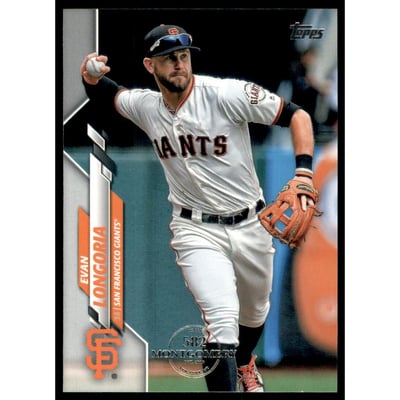2020 Topps Factory Set 582 Montgomery Club #333 Evan Longoria