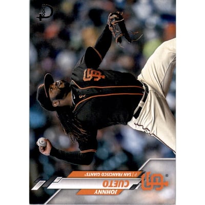 2020 Topps Vintage Stock #185 Johnny Cueto