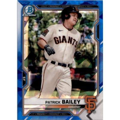 2021 Bowman Chrome Sapphire Prospects #BCP108 Patrick Bailey