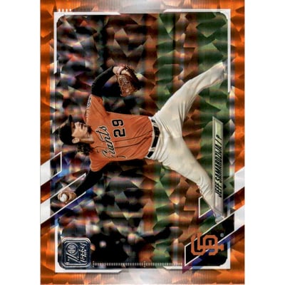 2021 Topps Orange Foil #382 Jeff Samardzija