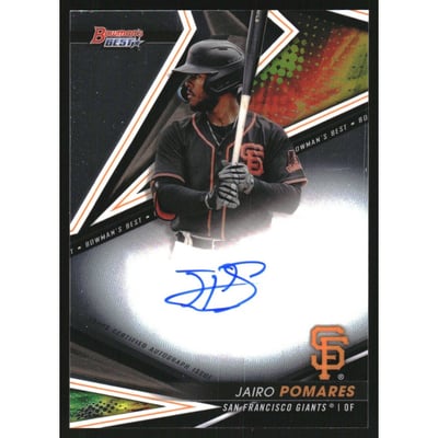 2022 Bowman's Best Best of '22 Autographs #B22JP Jairo Pomares
