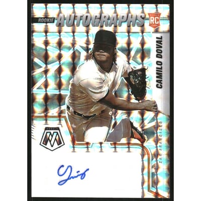 2022 Panini Mosaic Rookie Autographs Mosaic #41 Camilo Doval